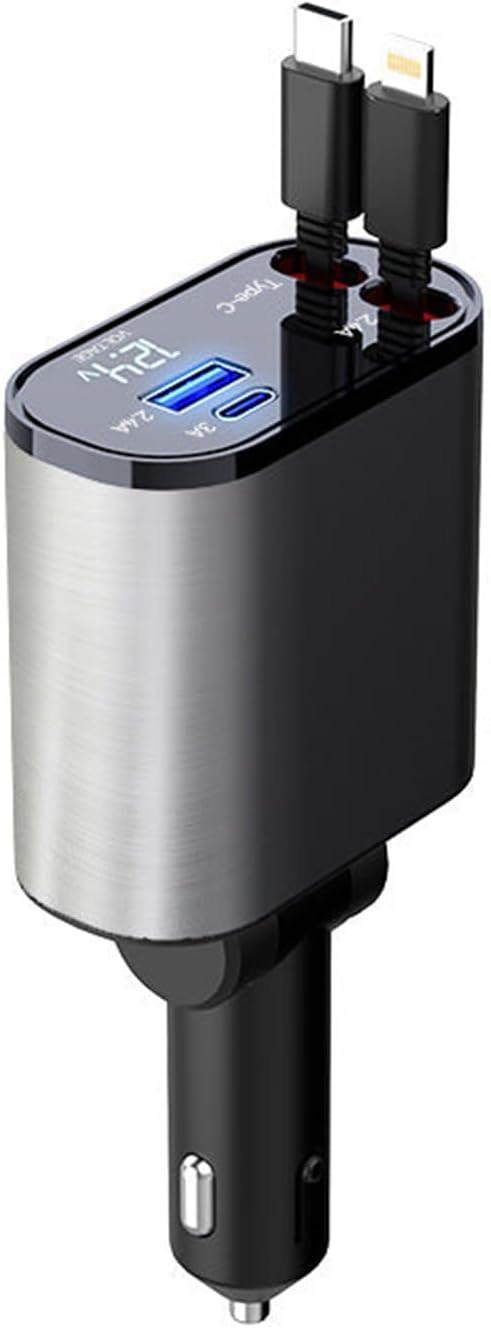 Chargeur de voiture 4 en 1