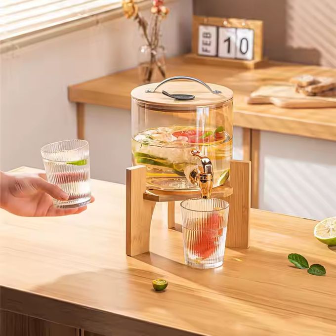 Pichet en verre écologique