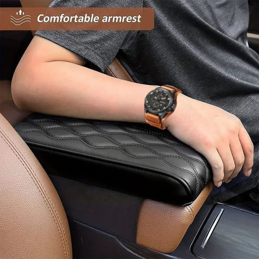 Housse d'accoudoir en cuir de voiture